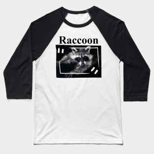 Little Raccoon Baseball T-Shirt